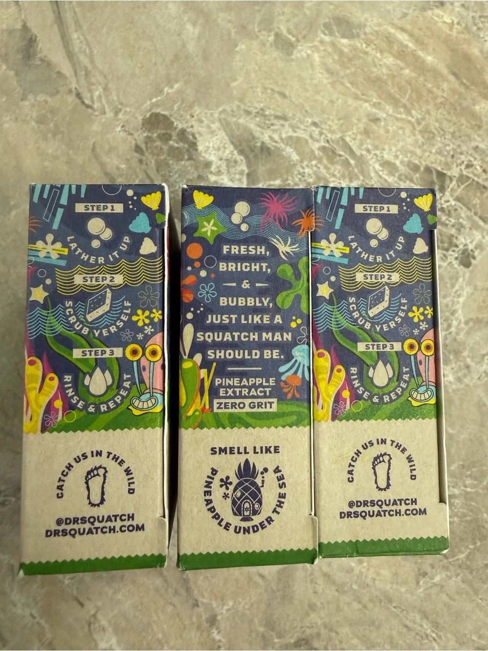 Dr. Squatch Nautical Nonsense Men’s Pineapple Natural Soap Limited Edition
